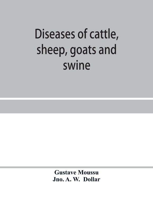 Produktbild: Diseases of cattle, sheep, goats and swine