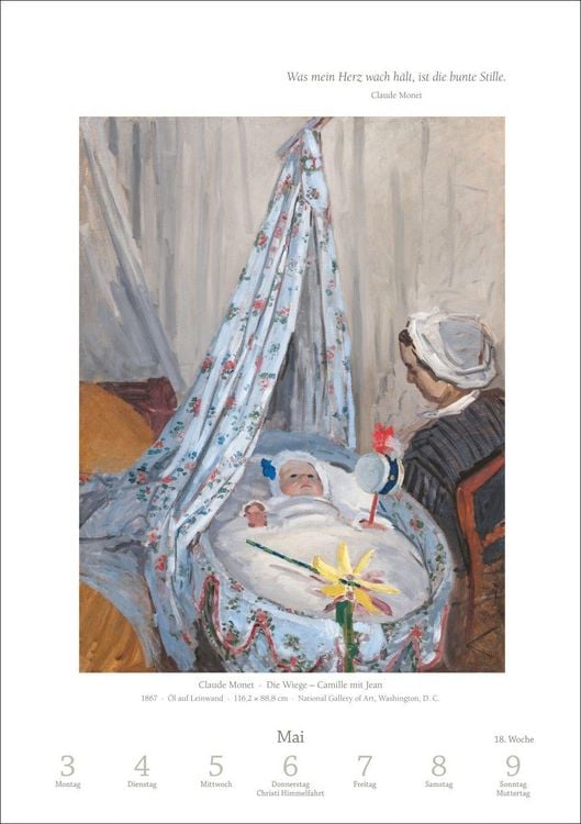 Produktbild: Kunst Wochen-Kulturkalender 2027 - 53 Meisterwerke der Malerei