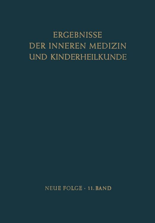 Produktbild: Ergebnisse der Inneren Medizin und Kinderheilkunde