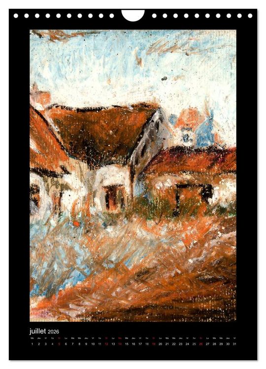 Produktbild: Les Paysages de Topaze (Calendrier mural 2026 DIN A4 horizontal), CALVENDO calendrier mensuel