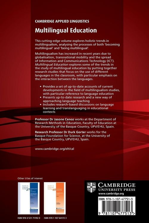 Produktbild: Multilingual Education