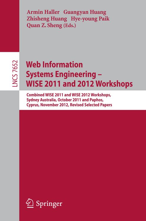 Produktbild: Web Information Systems Engineering