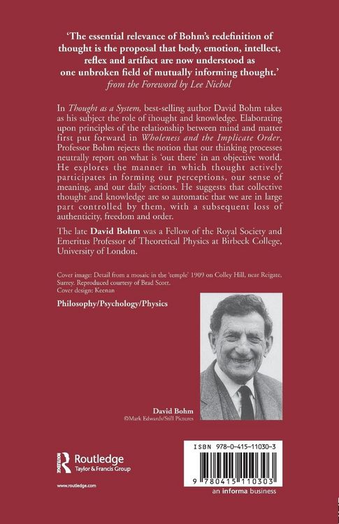 Produktbild: Thought as a System