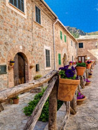 Produktbild: CALVENDO Puzzle Valldemossa | 1000 Teile Lege-Gr&ouml;&szlig;e 64x48cm Foto-Puzzle f&uuml;r gl&uuml;ckliche Stunden