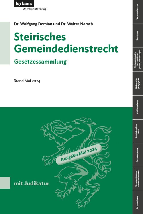 Produktbild: Steirisches Gemeindedienstrecht