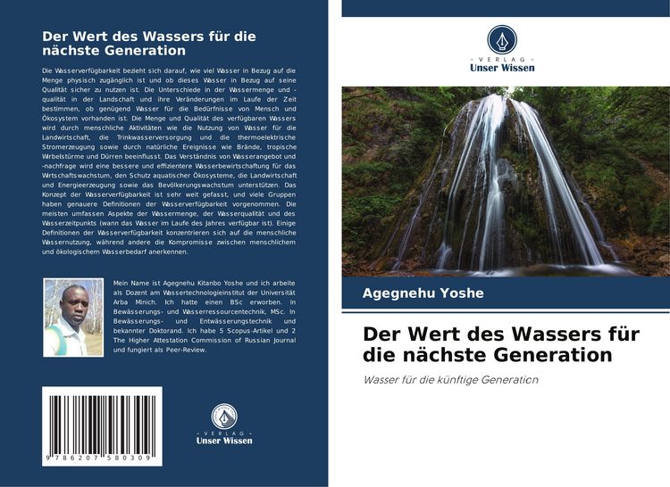 Produktbild: Der Wert des Wassers f&uuml;r die n&auml;chste Generation