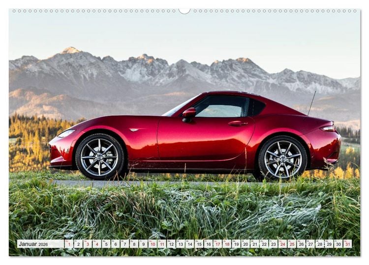 Produktbild: Ich liebe Miata (Wandkalender 2026 DIN A2 quer), CALVENDO Monatskalender