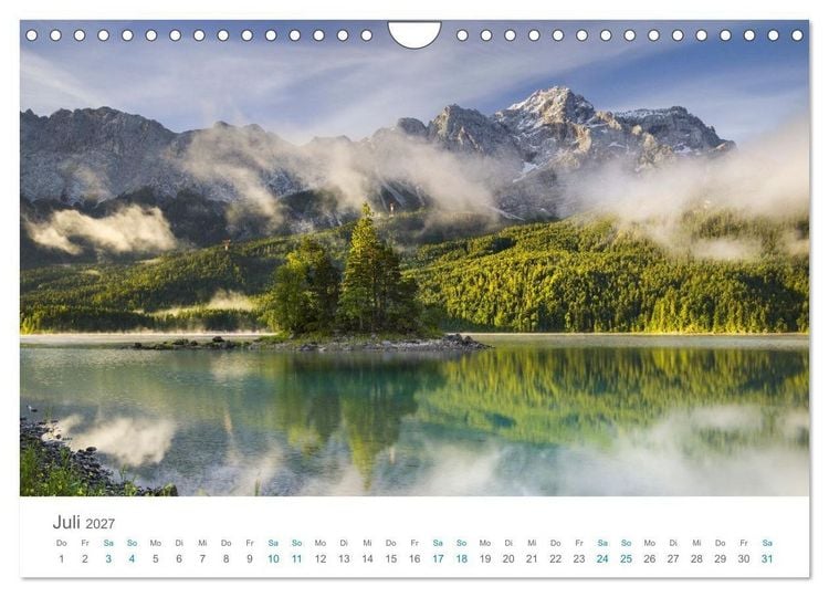 Produktbild: Alpen im Licht (Wandkalender 2027 DIN A4 quer), CALVENDO Monatskalender