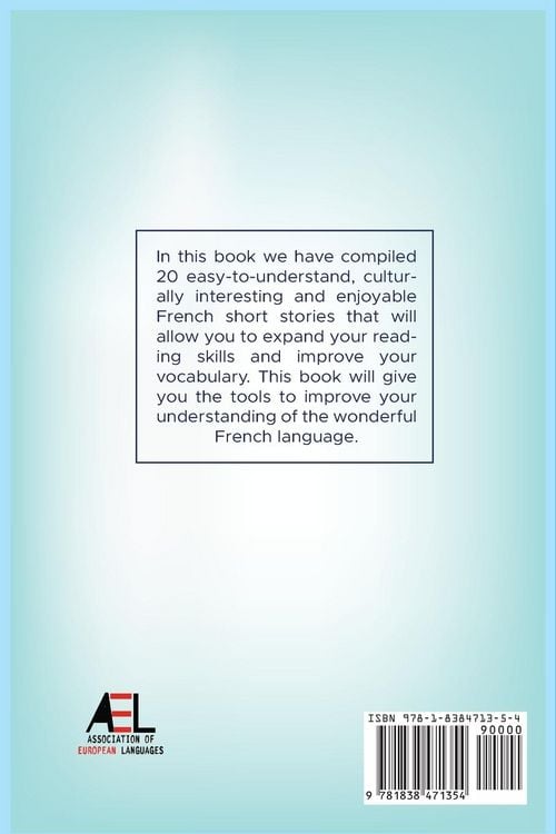 Produktbild: 20 Entertaining French Short Stories for Beginners and Intermediate Learners Learn French With Stories