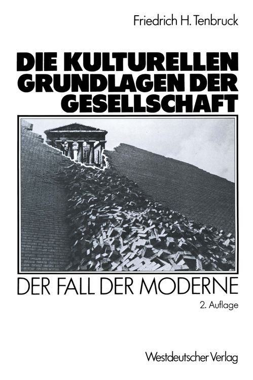 Produktbild: Die kulturellen Grundlagen der Gesellschaft