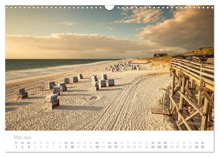 Produktbild: Sehnsucht Sylt (Wandkalender 2026 DIN A3 quer), CALVENDO Monatskalender