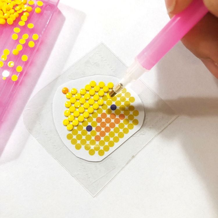 Produktbild: Kreativ-Set Steine gestalten mit Diamond Painting