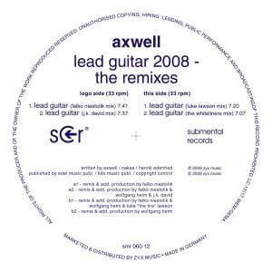 Produktbild: Lead Guitar 2008 - The Remixes