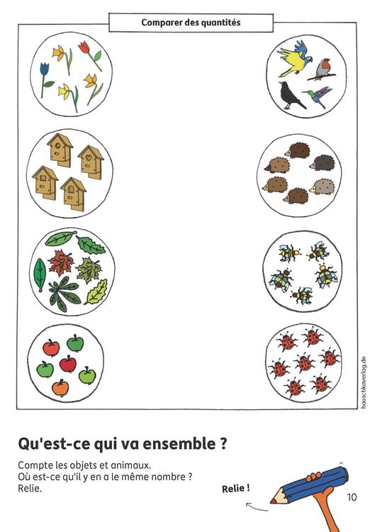 Produktbild: Bloc d'activit&eacute;s pr&eacute;scolaires &agrave; partir de 5 ans pour gar&ccedil;ons et filles, livre garcon 4 ans - Chiffres et quantit&eacute;s, livre enfant 4 ans