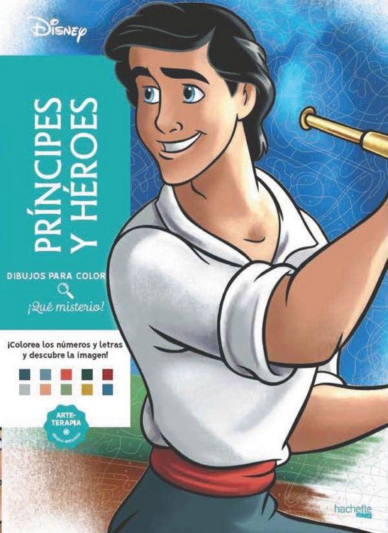 Produktbild: Dibujos para colorear, &iexcl;qu&eacute; misterio! Pr&iacute;ncipes y H&eacute;roes