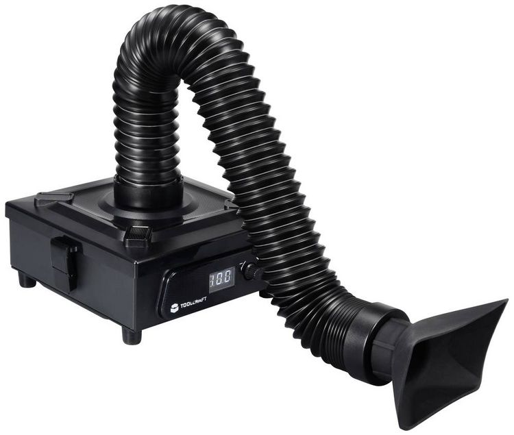 Produktbild: TOOLCRAFT FE-300 L&ouml;trauchabsaugung mit Absaugschlauch 230 V/AC 15W 17.2 m&sup3;/h