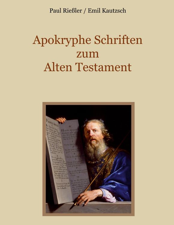Produktbild: Apokryphe Schriften zum Alten Testament