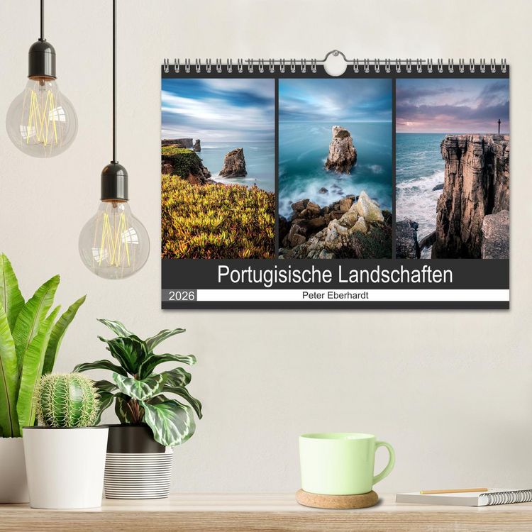 Produktbild: Portugisische Landschaften (Wandkalender 2026 DIN A4 quer), CALVENDO Monatskalender