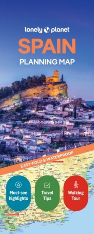 Produktbild: Lonely Planet Spain Planning Map