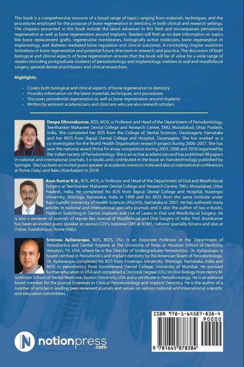 Produktbild: Hand book on Bone regeneration
