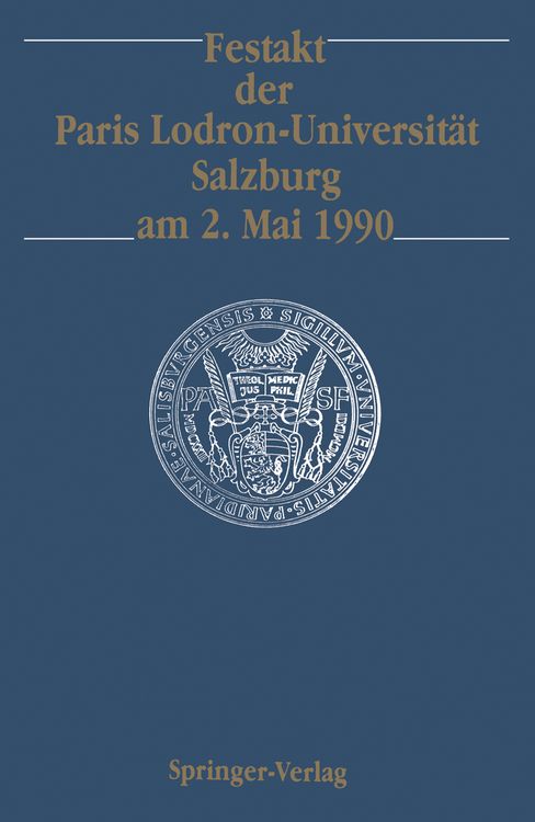 Produktbild: Festakt der Paris Lodron-Universit&auml;t Salzburg am 2. Mai 1990