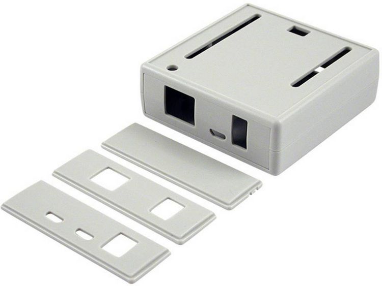 Produktbild: Hammond Electronics 1593HAMARGY MC-Geh&auml;use Passend f&uuml;r (Entwicklungskits): Arduino Grau