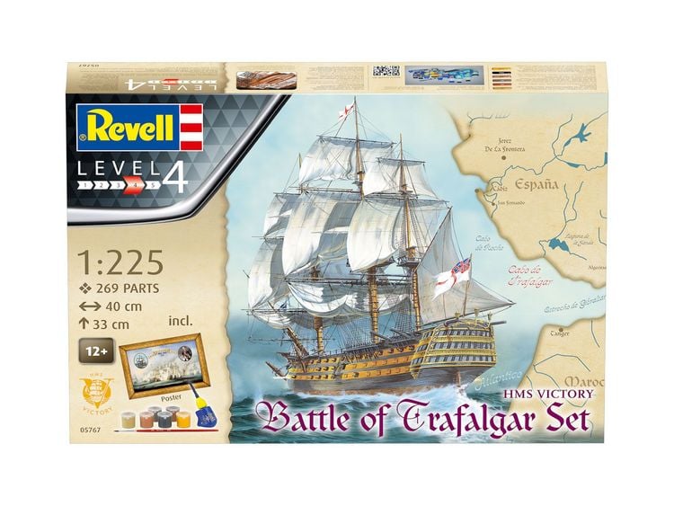 Produktbild: Modellbau Geschenkset "Battle of Trafalgar"
