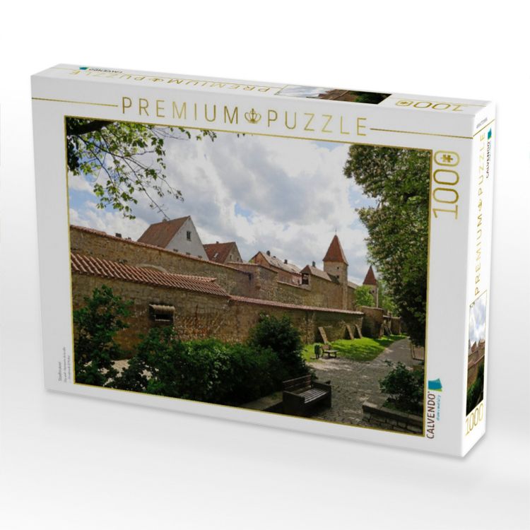 Produktbild: CALVENDO Puzzle Stadtmauer | 1000 Teile Lege-Gr&ouml;&szlig;e 64x48cm Foto-Puzzle f&uuml;r gl&uuml;ckliche Stunden