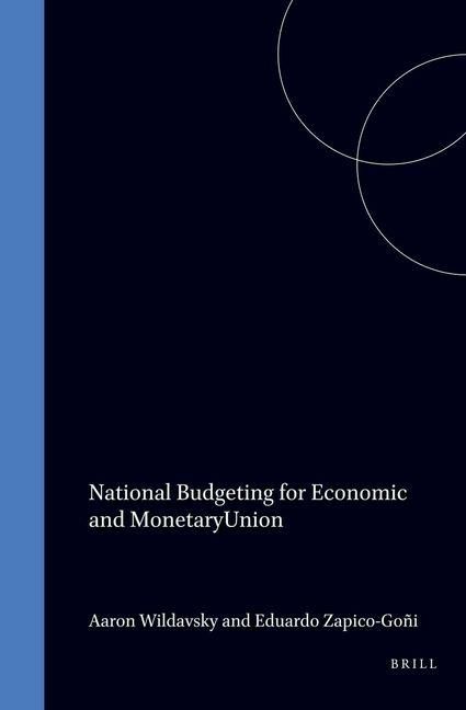 Produktbild: National Budgeting for Economic and Monetary Union
