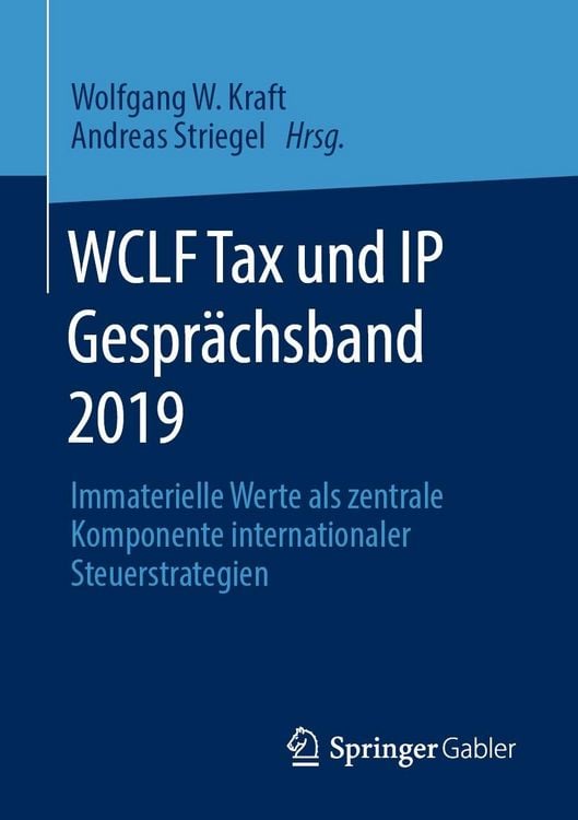Produktbild: WCLF Tax und IP Gespr&auml;chsband 2019