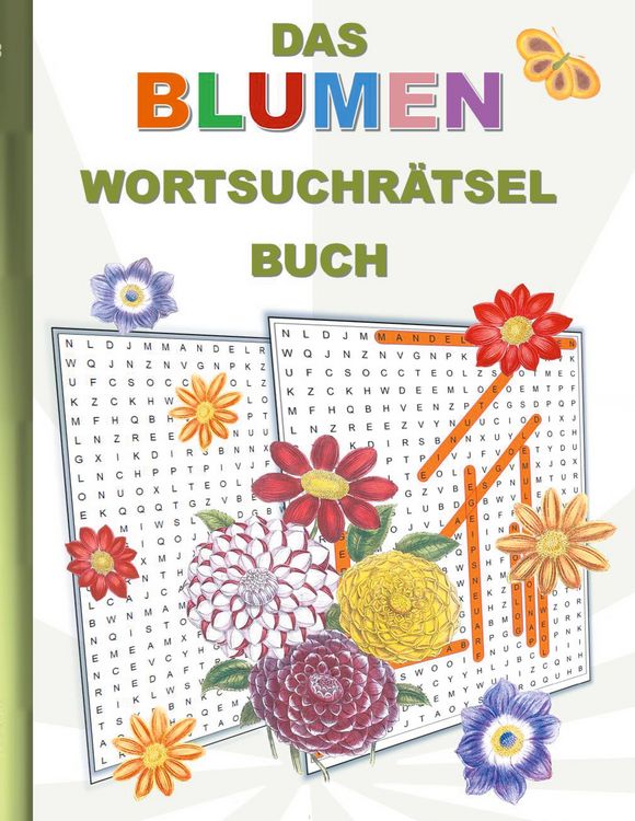Produktbild: Das Blumen Wortsuchr&auml;tsel Buch