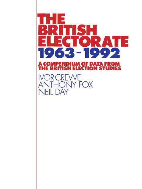 Produktbild: The British Electorate, 1963-1992