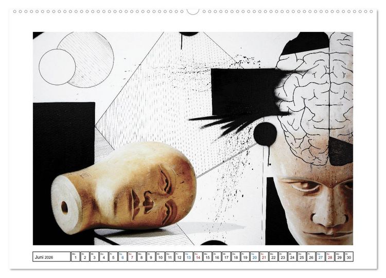 Produktbild: Graffiti trifft auf Fotografie (Wandkalender 2026 DIN A2 quer), CALVENDO Monatskalender
