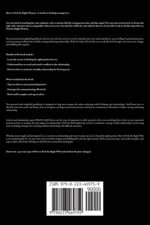 Produktbild: How to Pick the Right Woman-A Guide to Finding Lasting Love