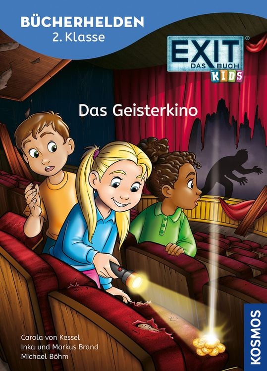 Produktbild: EXIT&reg; - Das Buch, B&uuml;cherhelden 2. Klasse, Das Geisterkino