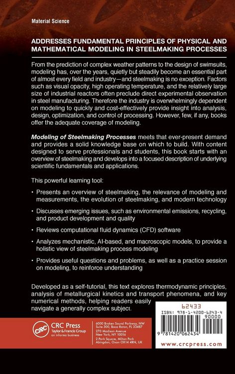 Produktbild: Modeling of Steelmaking Processes
