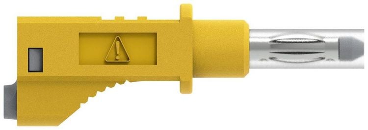 Produktbild: Electro PJP 2217/600V-CD1-200J Messleitung Bananenstecker Bananenstecker 2.00m Gelb 1St.