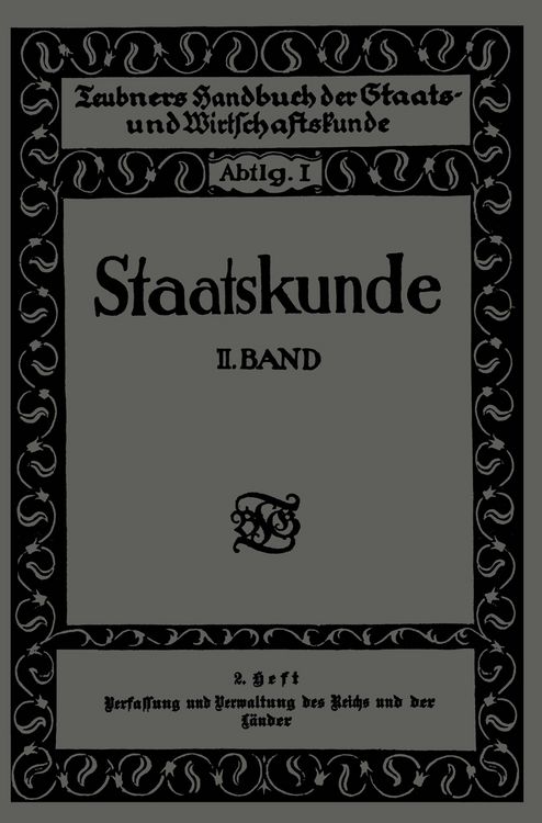 Produktbild: Staatskunde