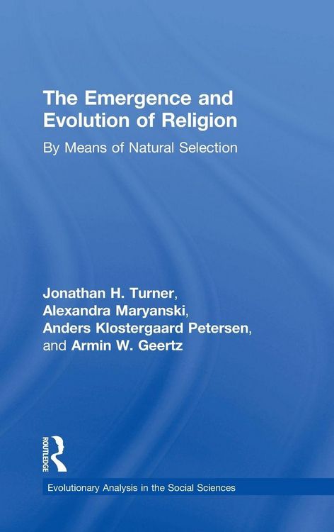 Produktbild: The Emergence and Evolution of Religion