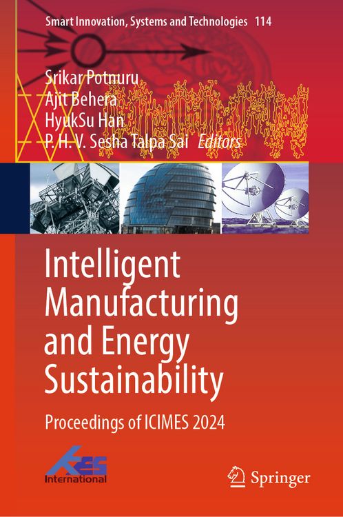 Produktbild: Intelligent Manufacturing and Energy Sustainability
