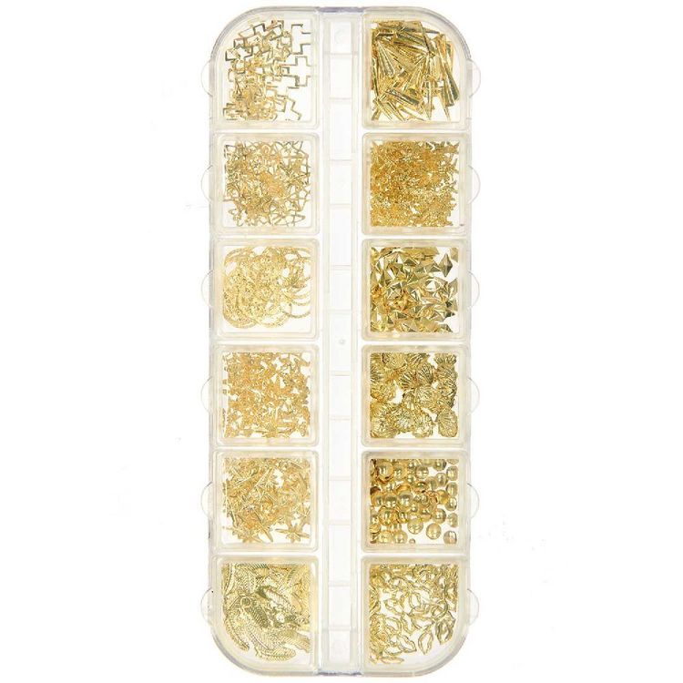 Produktbild: F&uuml;llmaterial Formen Mix, Gold, 8g