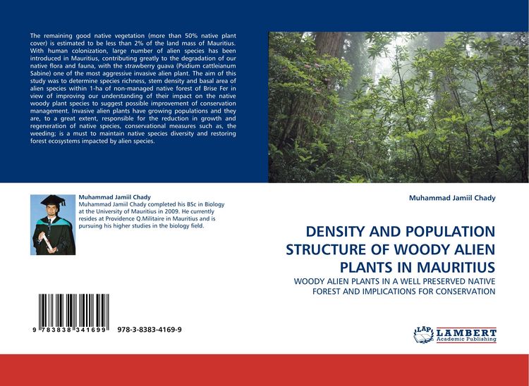 Produktbild: Density and Population Structure Of Woody Alien Plants in Mauritius