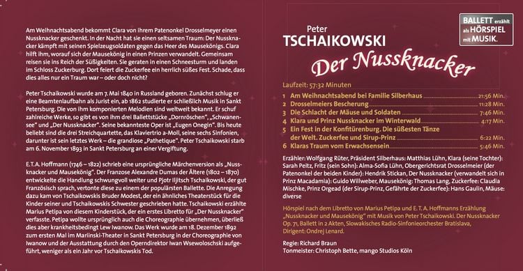 Produktbild: Der Nussknacker Ballett-H&ouml;rspiel