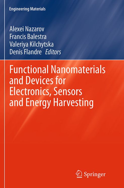 Produktbild: Functional Nanomaterials and Devices for Electronics, Sensors and Energy Harvesting