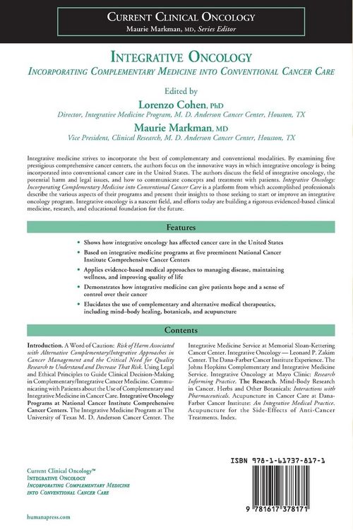 Produktbild: Integrative Oncology