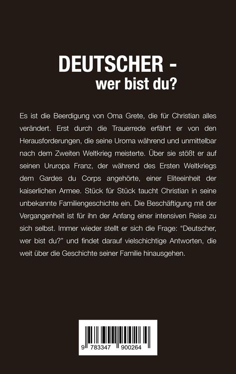 Produktbild: Deutscher - wer bist Du?