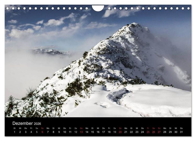 Produktbild: Bergpixel "H&ouml;henrausch und Leidenschaft" (Wandkalender 2026 DIN A4 quer), CALVENDO Monatskalender