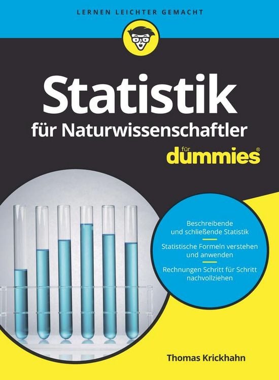 Produktbild: Statistik für Naturwissenschaftler für Dummies