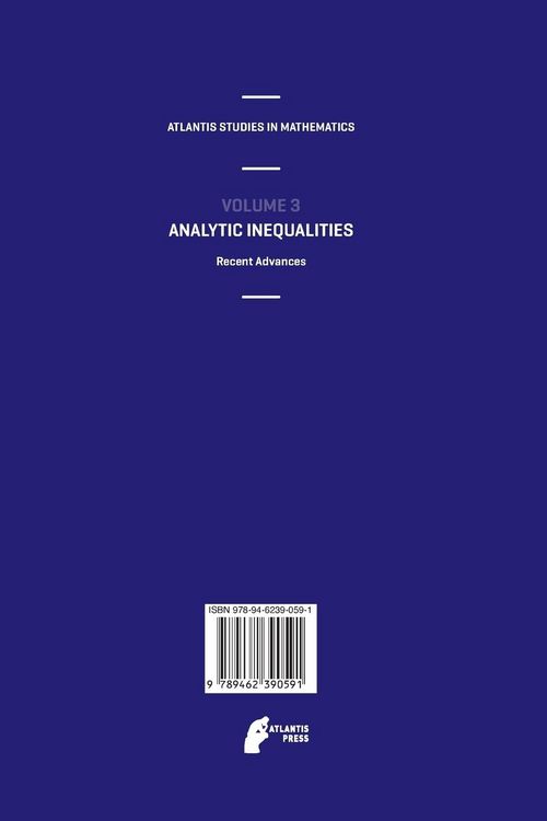 Produktbild: Analytic Inequalities