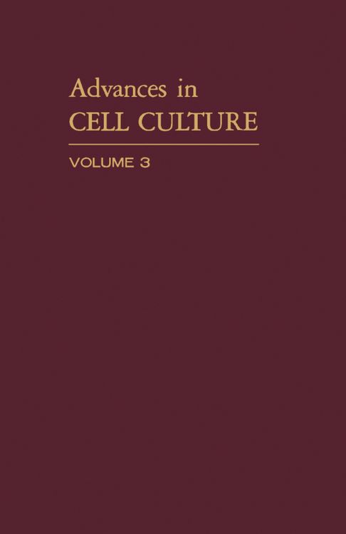 Produktbild: Advances in Cell Culture